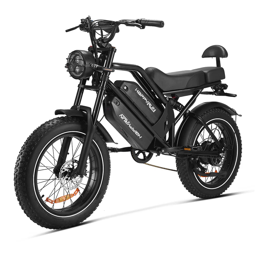 HappyRun G70 2000W Dual Battery Fast Electric Cargo Bike