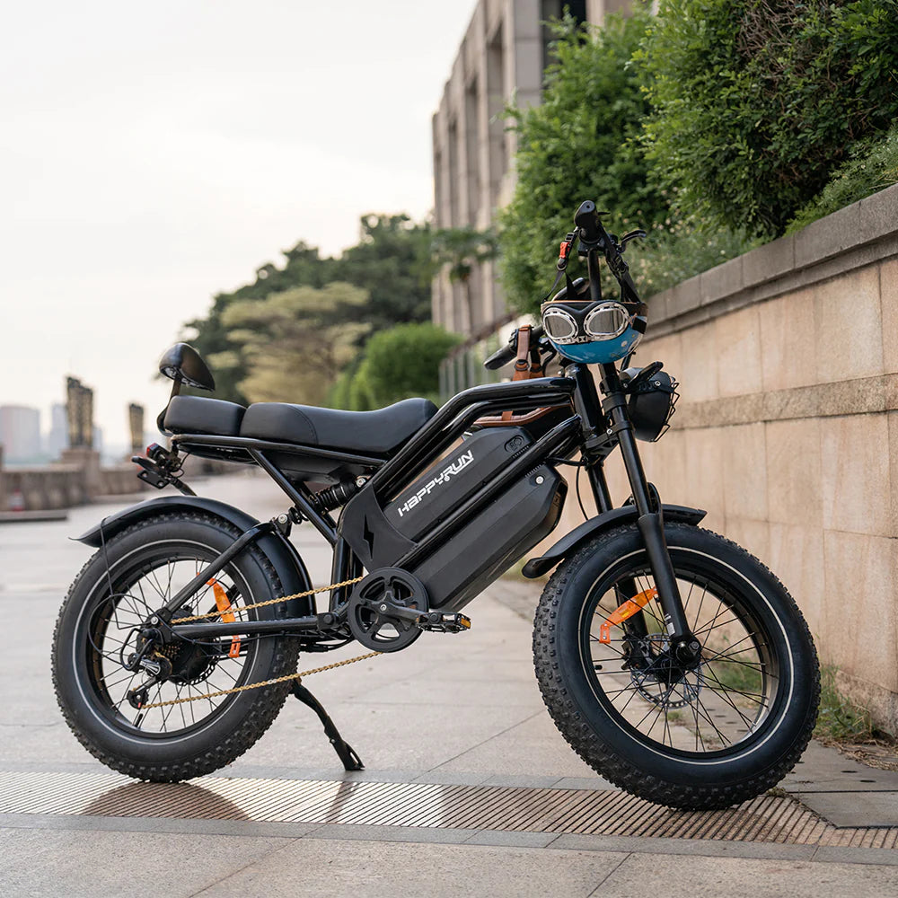 HappyRun G70 2000W Dual Battery Fast Electric Cargo Bike