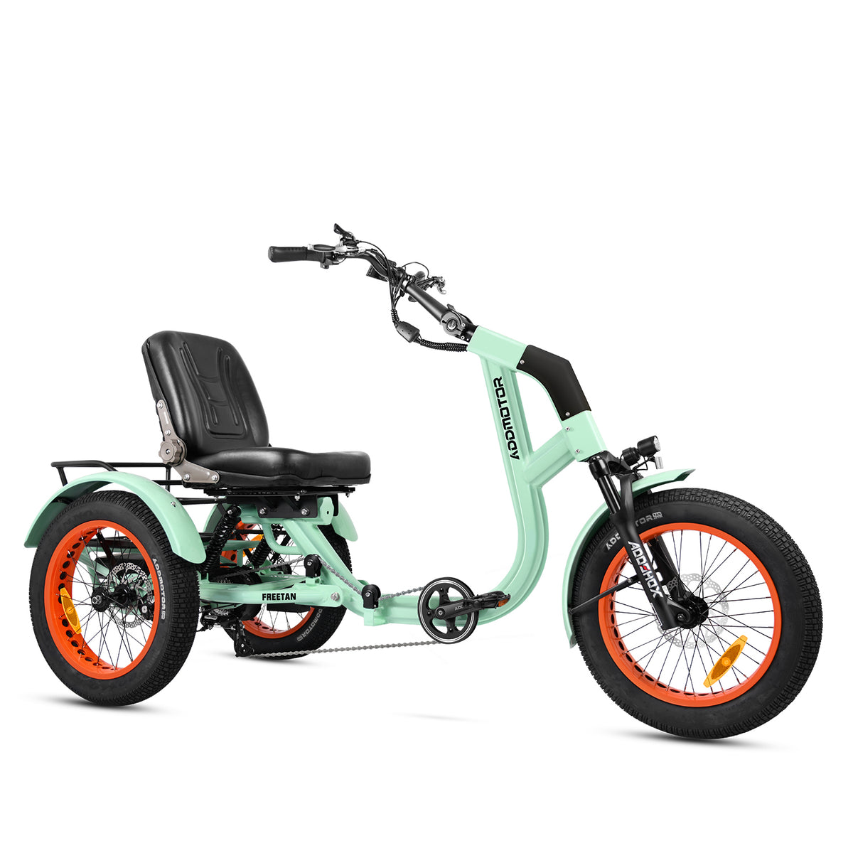 Freetan M-368X Full-Suspension Semi-Recumbent Electric Trike