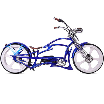 Raptor Pro DS 800W Stretch Cruiser Ebike