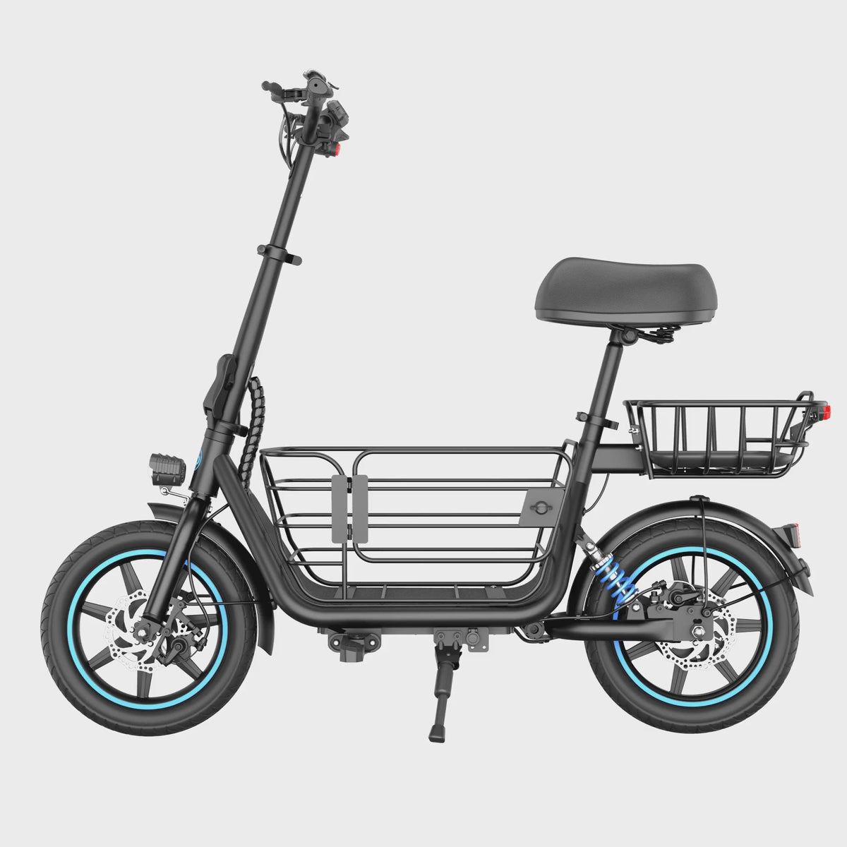 Gyroor C1S Electric Scooter with Seat – 550W, 36V 7.8Ah, 20-Mile Range