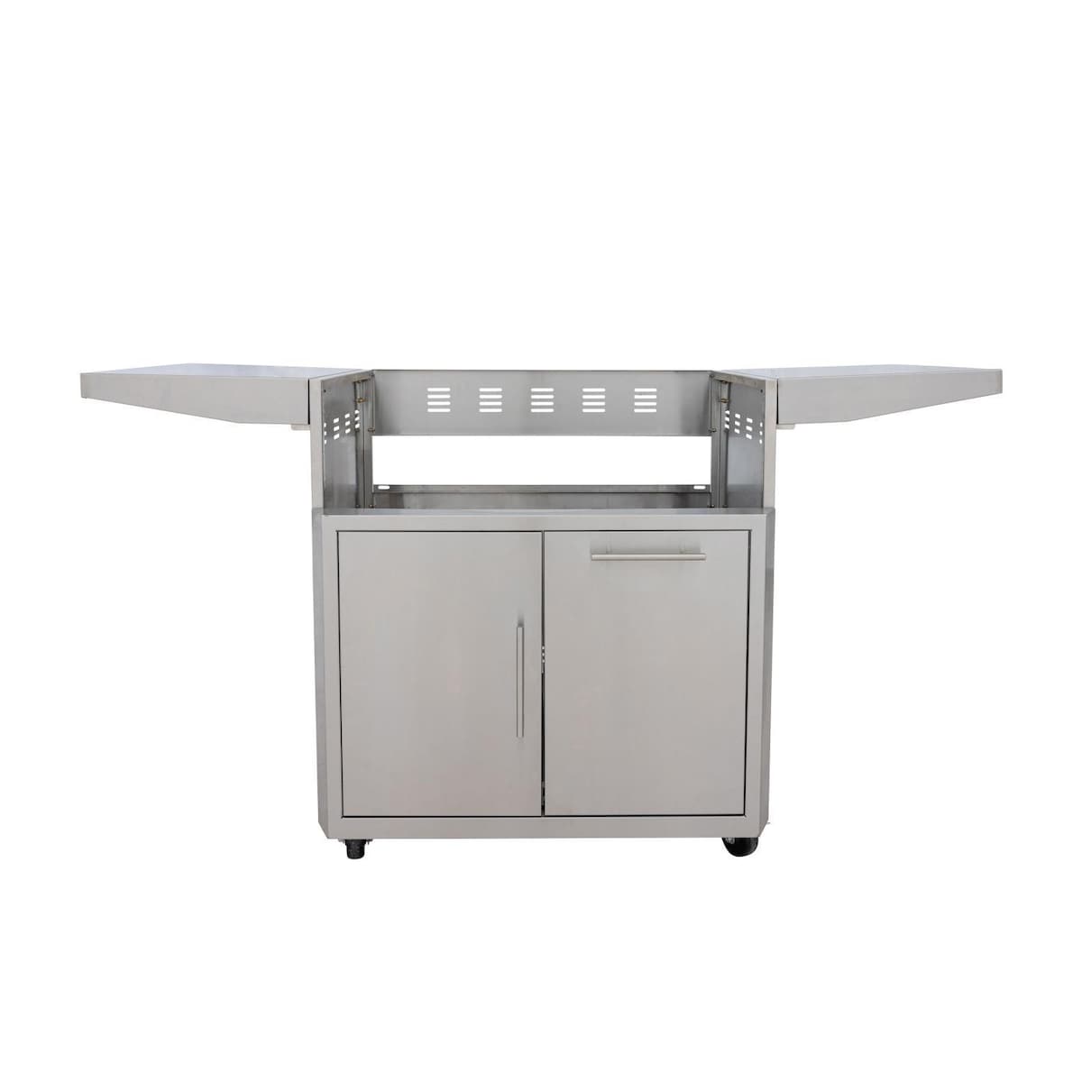 Blaze LTE PRO 32-Inch Gas Grill Cart – Stainless Steel with Folding Shelves