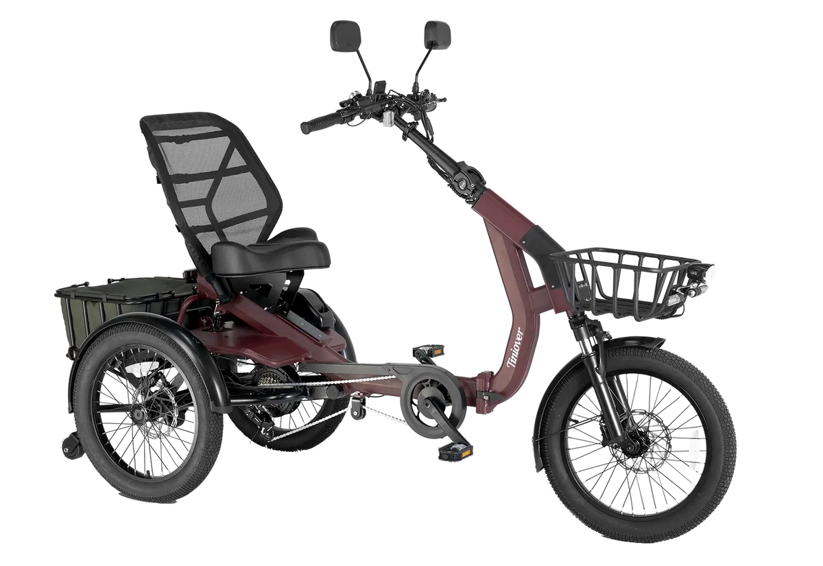 Lake Semi-Recumbent Full Suspension Electric Trike