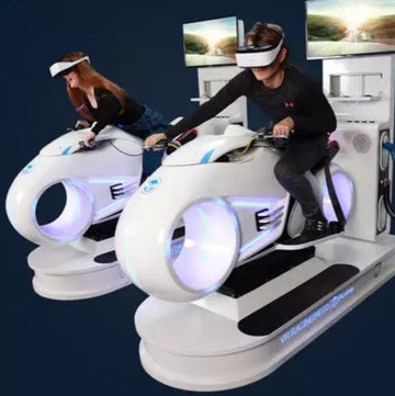 Virtual Reality Racing, Airplane & Roller Coaster Simulator