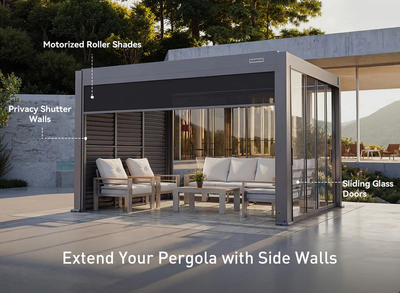 FlexPatio POWER+ Gen 1 Motorized Pergola