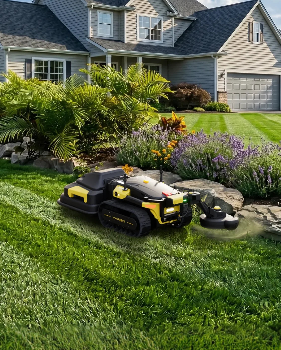 Yarbo Y40 All-Season Pro Bundle – Lawn Mower, Snow Blower, Leaf Blower & Trimmer