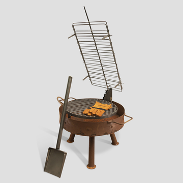 30-Inch Campero 75 Argentine Open Fire Grill – Compact Outdoor BBQ