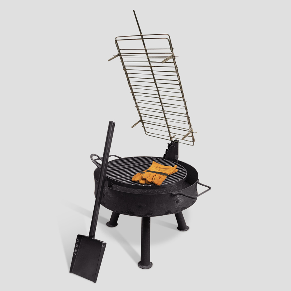 30-Inch Campero 75 Argentine Open Fire Grill – Compact Outdoor BBQ