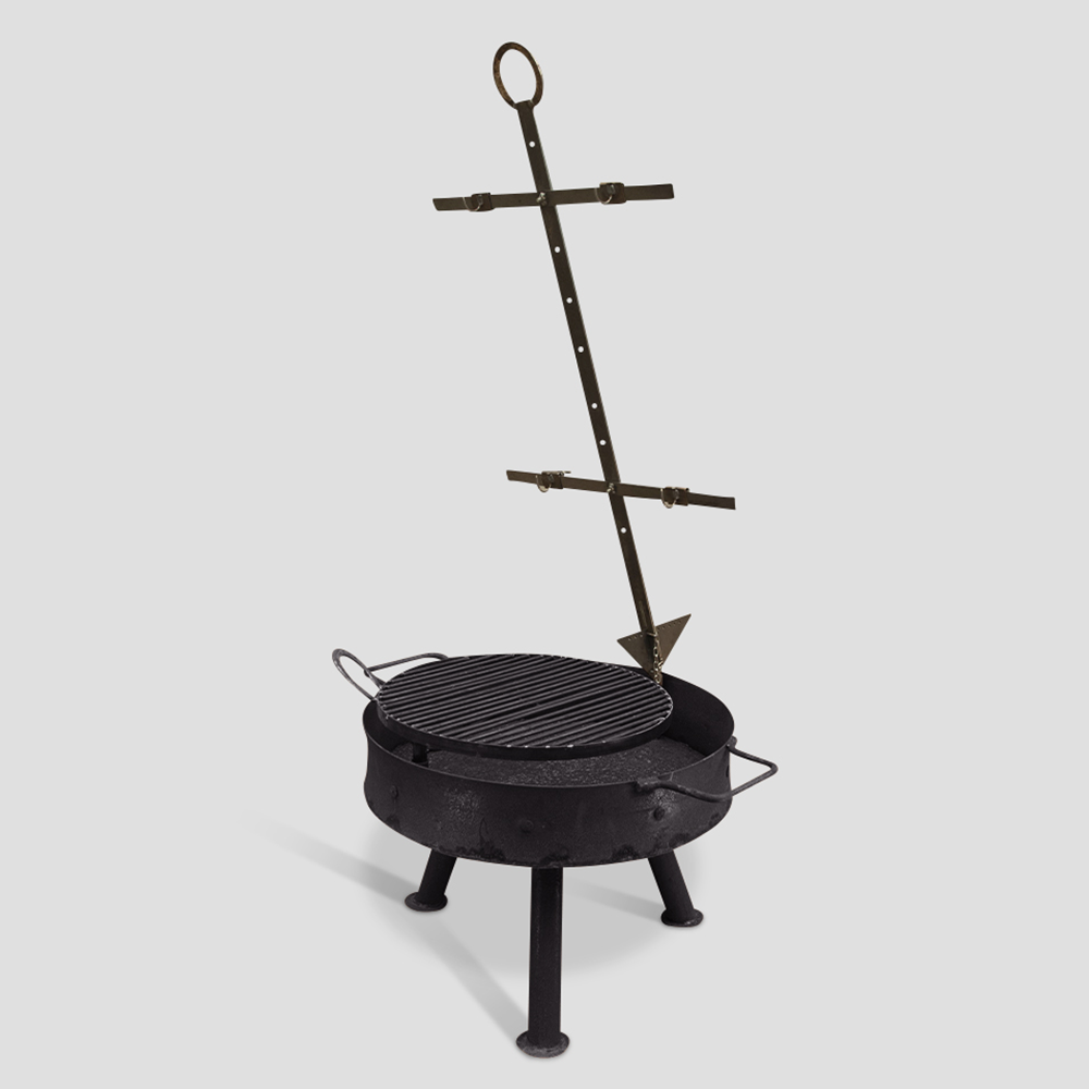 30-Inch Campero 75 Argentine Open Fire Grill – Compact Outdoor BBQ