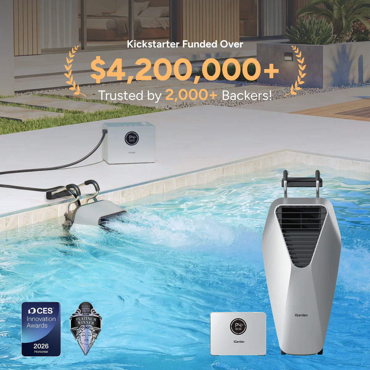 iGarden Portable Swim Jet X AIR