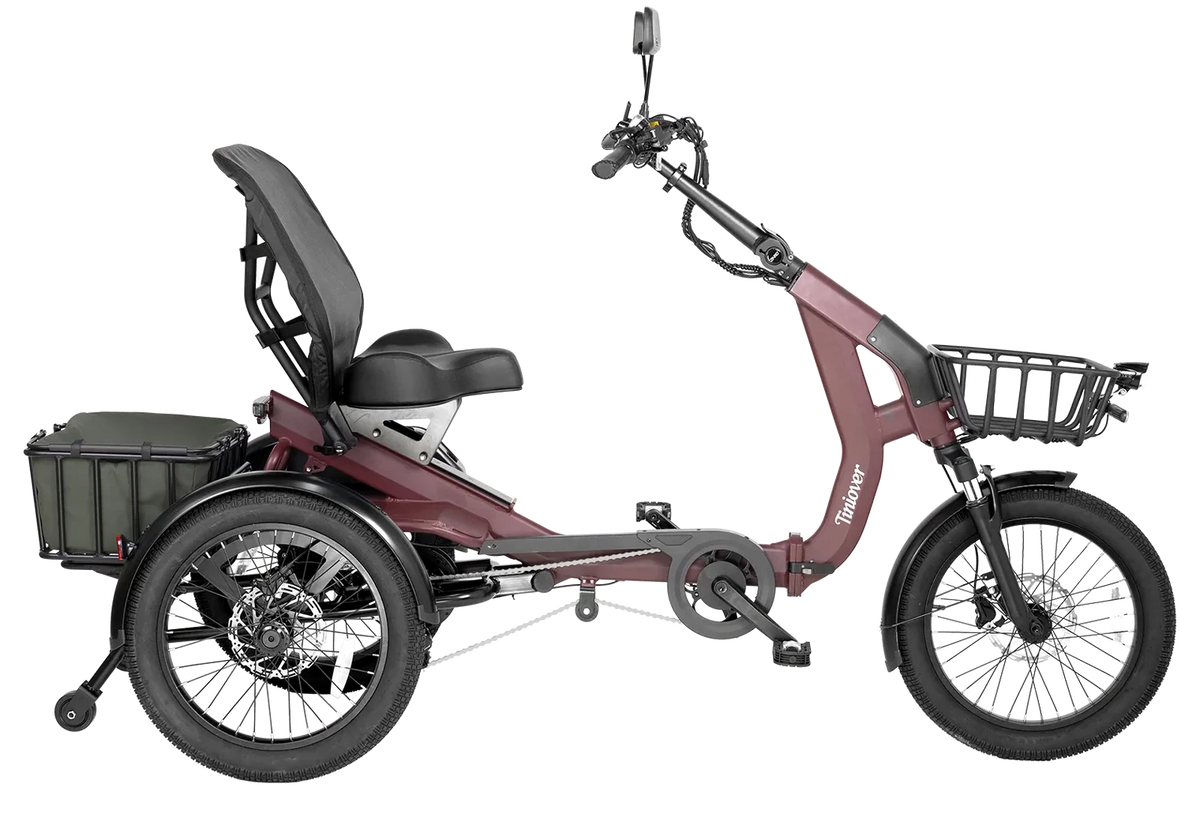 Lake Semi-Recumbent Full Suspension Electric Trike