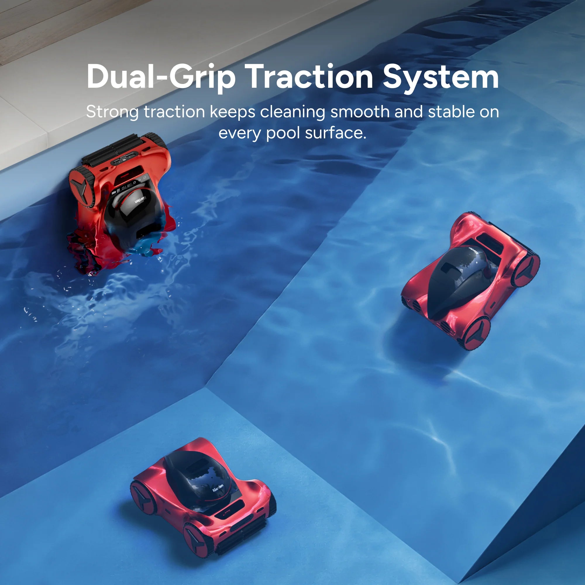 iGarden Robotic Pool Cleaner M1-AI 45