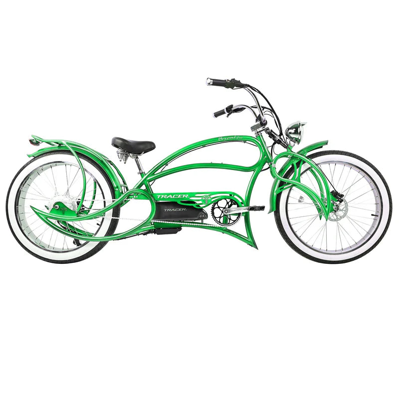 Tracer Beyond Pro 1000W 26" Classic Stretch Chopper Style EBike