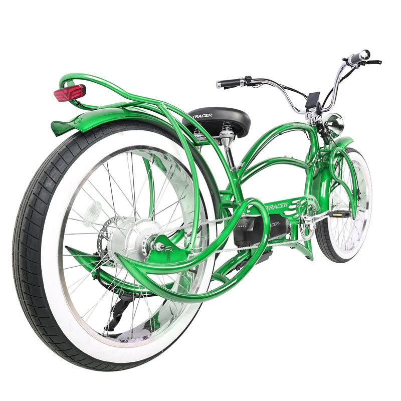 Tracer Beyond Pro 1000W 26" Classic Stretch Chopper Style EBike