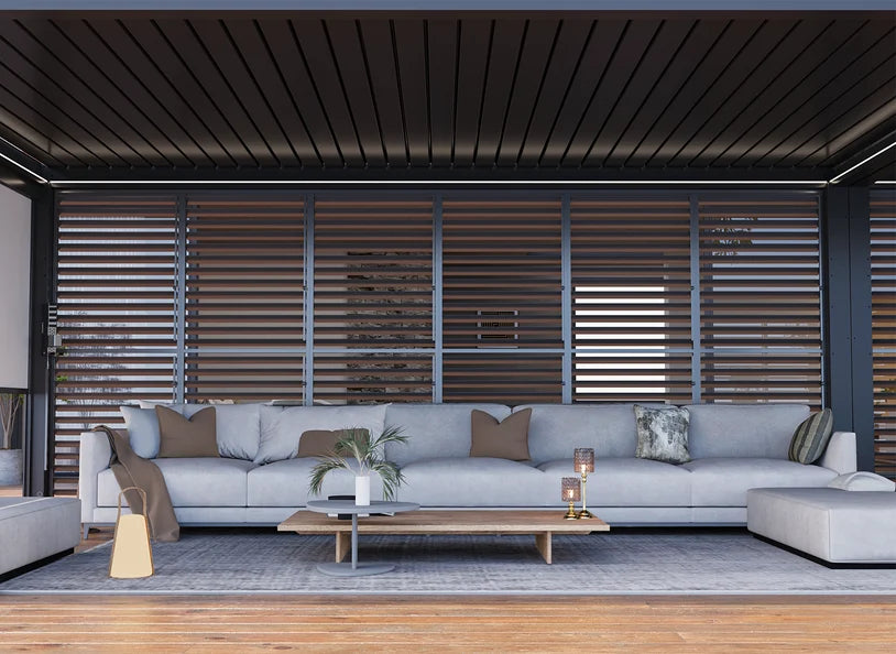 Privacy Shutter Walls