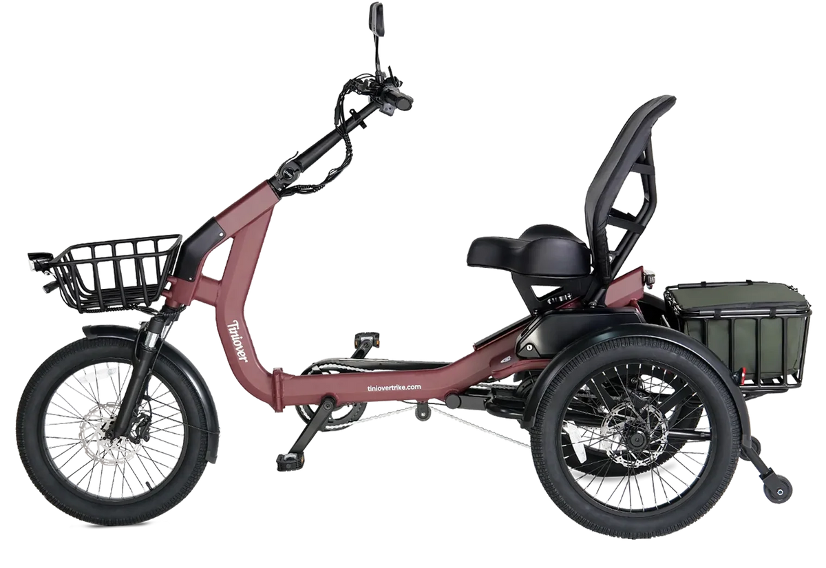 Lake Semi-Recumbent Full Suspension Electric Trike