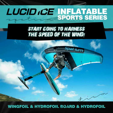 Spatium Wingfoil Hydrofoil Board Set - Lucid ice