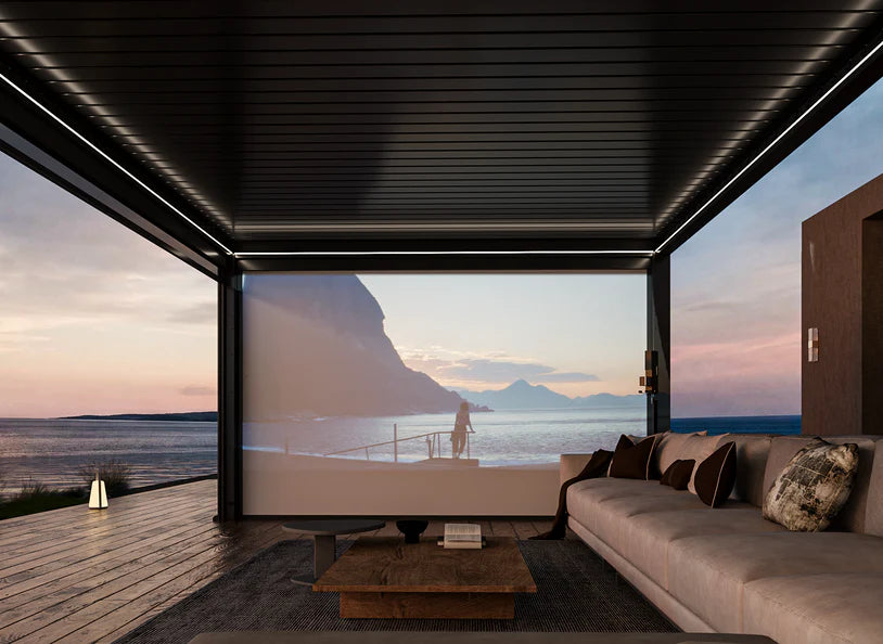 Motorized Projection Screen
