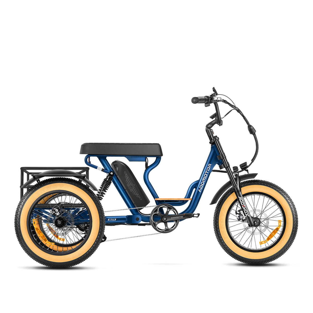 Soletri II M-366X Full-Suspension Passenger Electric Trike