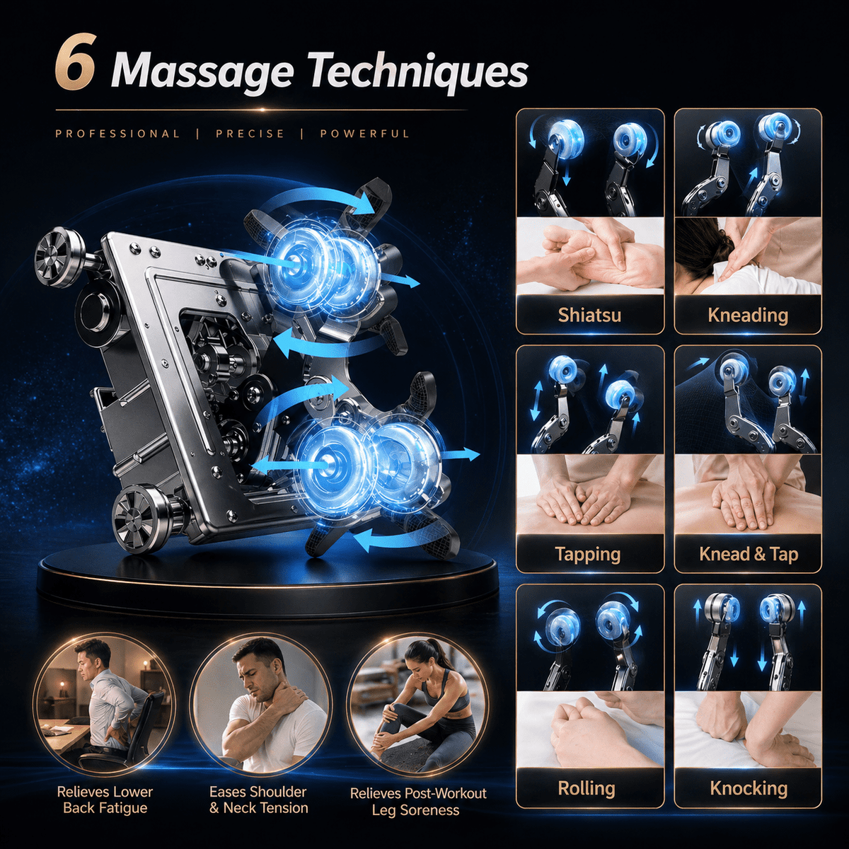 Kollecktiv 202 Zero Gravity 4D Massage Chair