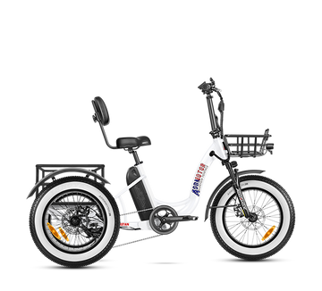 Triketan M-330 Step-Through Fat Tire Electric Trike