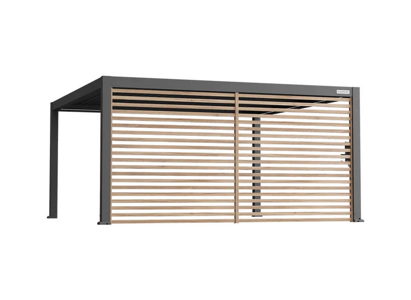 Wood-Grain Slat Walls