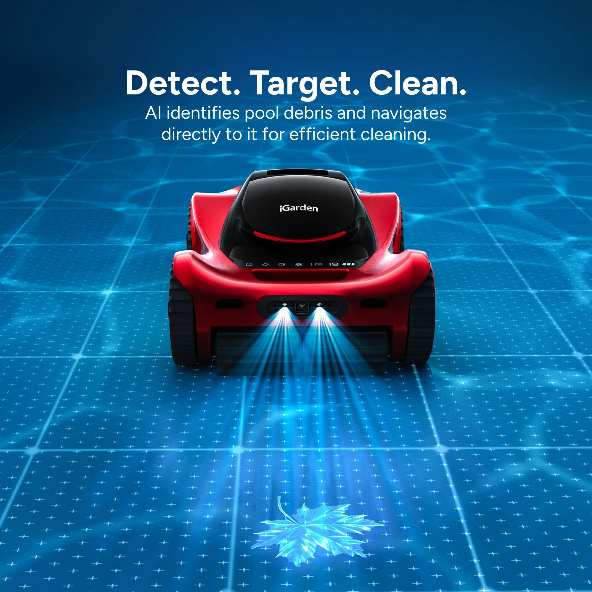 iGarden Robotic Pool Cleaner M1-AI 45