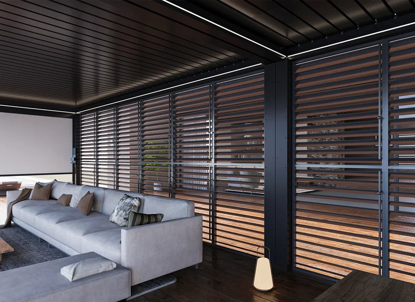 Privacy Shutter Walls