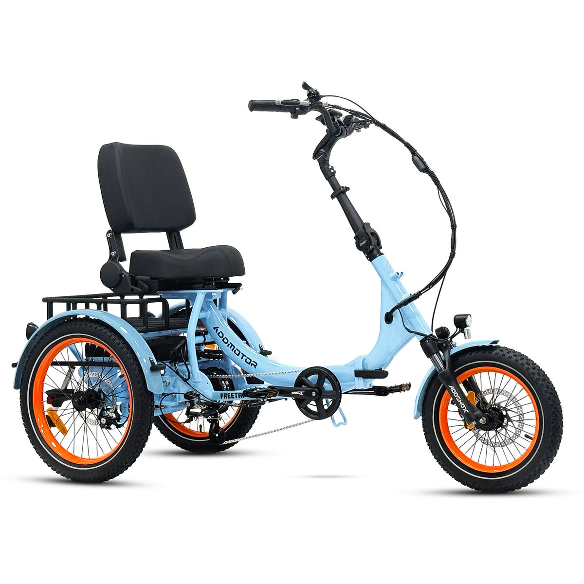 Freetri E-361 Semi-Recumbent Folding Electric Trike