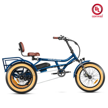 Arisetan II M-360 Semi-Recumbent Fat Tire Electric Trike