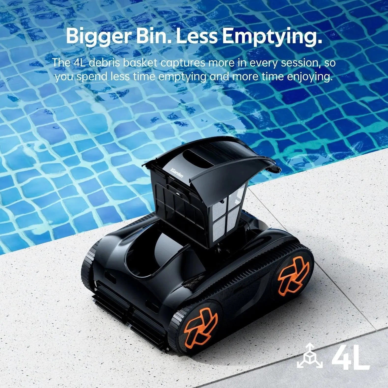 iGarden Robotic Pool Cleaner K36