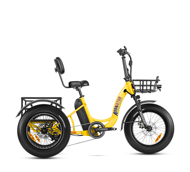 Triketan M-330 Step-Through Fat Tire Electric Trike