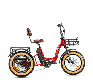 Triketan M-330 Step-Through Fat Tire Electric Trike