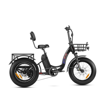 Triketan M-330 Step-Through Fat Tire Electric Trike