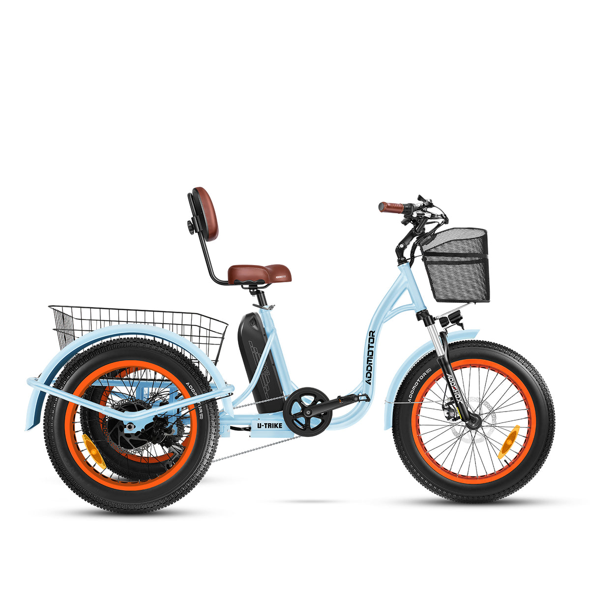 U-Trike U-750 Tilting Fat Tire Electric Trike