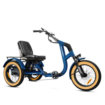 Freetan M-368X Full-Suspension Semi-Recumbent Electric Trike