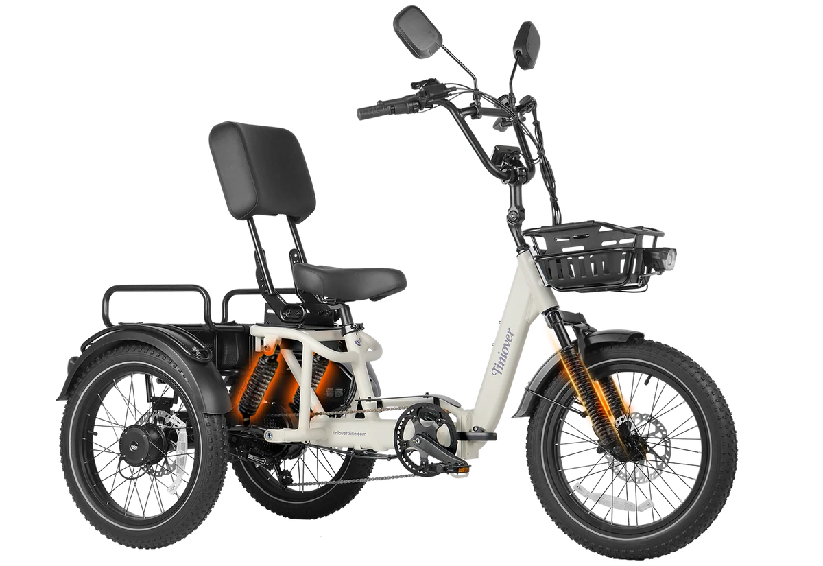 River Full Suspension Electric Tricycle