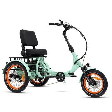 Freetri E-361 Semi-Recumbent Folding Electric Trike