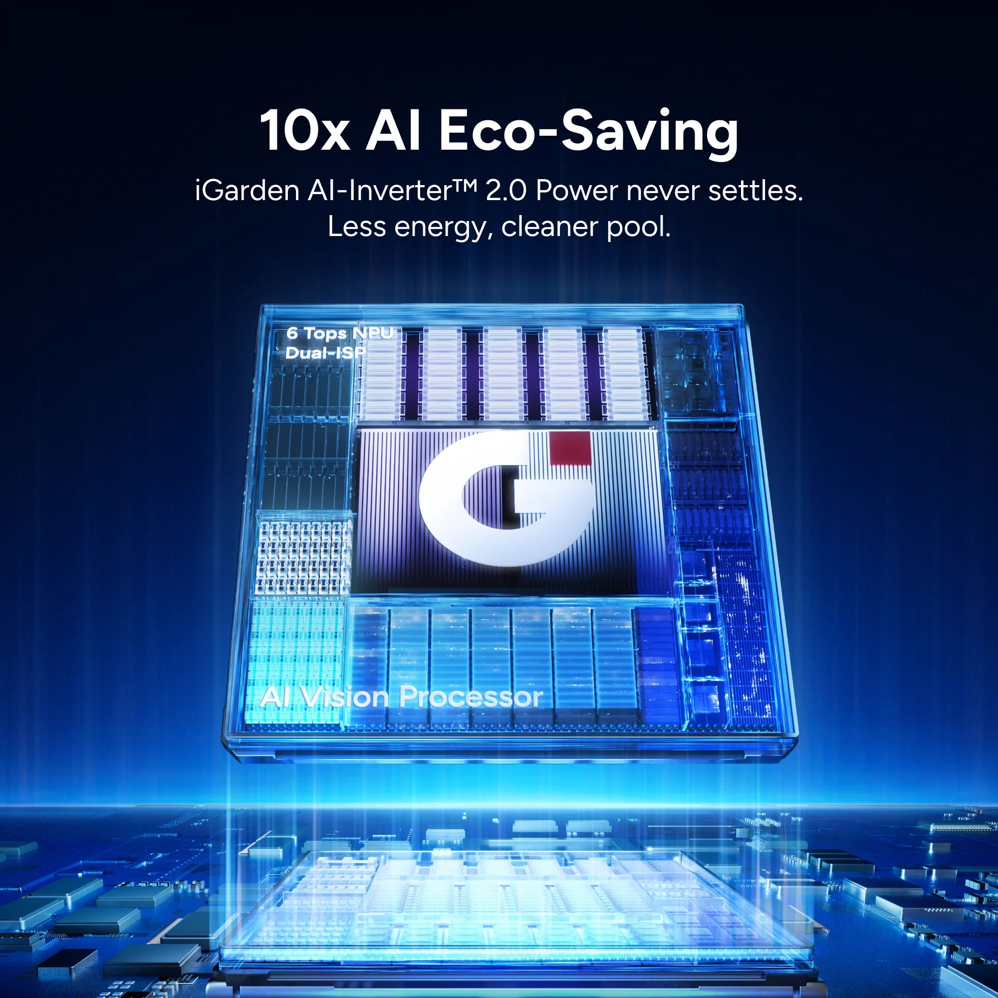 iGarden Robotic Pool Cleaner M1-AI 45