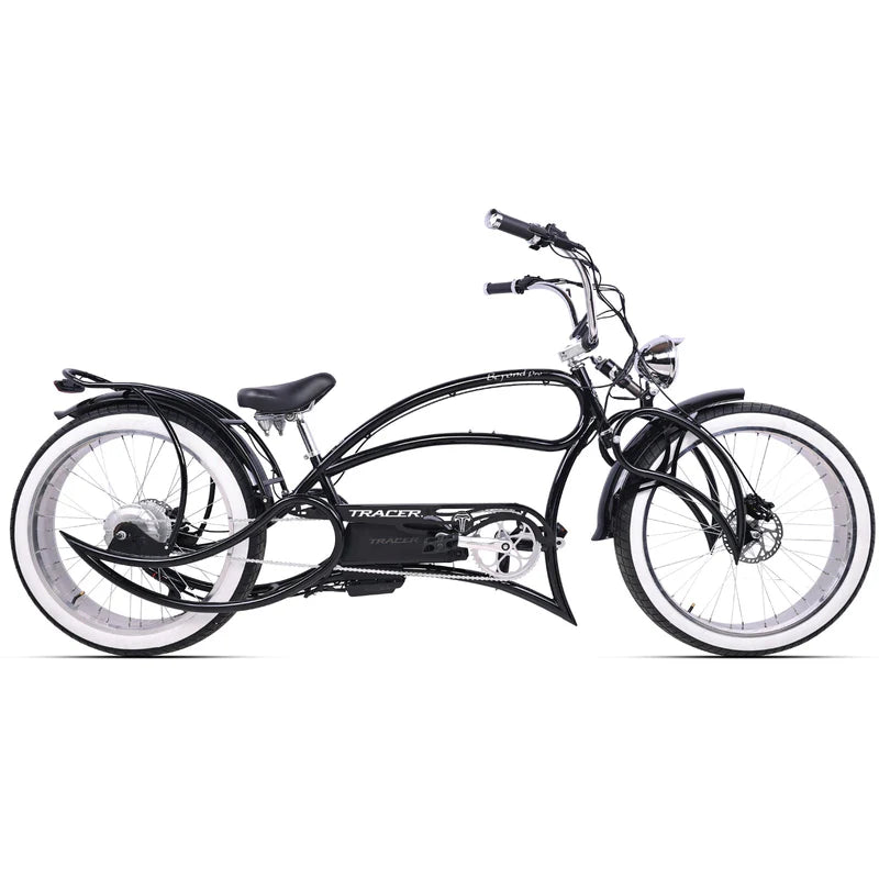 Tracer Beyond Pro 1000W 26" Classic Stretch Chopper Style EBike