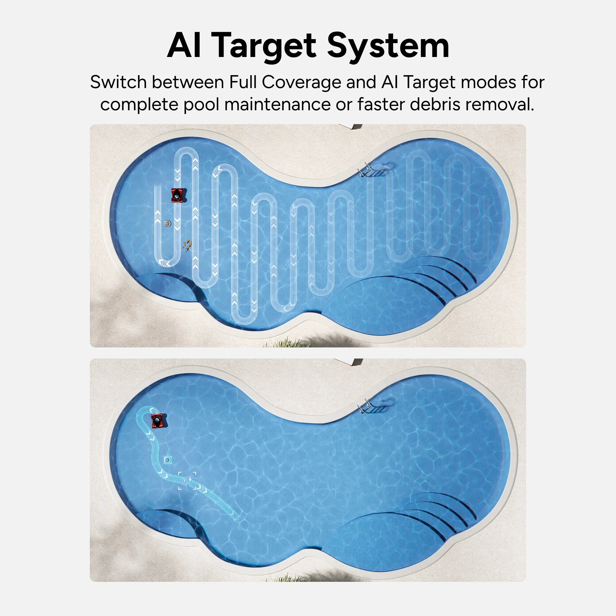 iGarden Robotic Pool Cleaner M1-AI 45