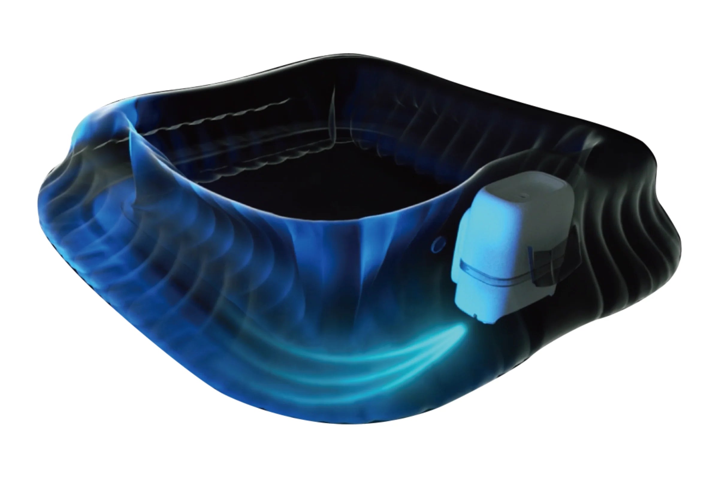 MSPA | AURORA | Urban Series | Inflatable Hot Tub & Spa | Light up the night | Upto 6 Person