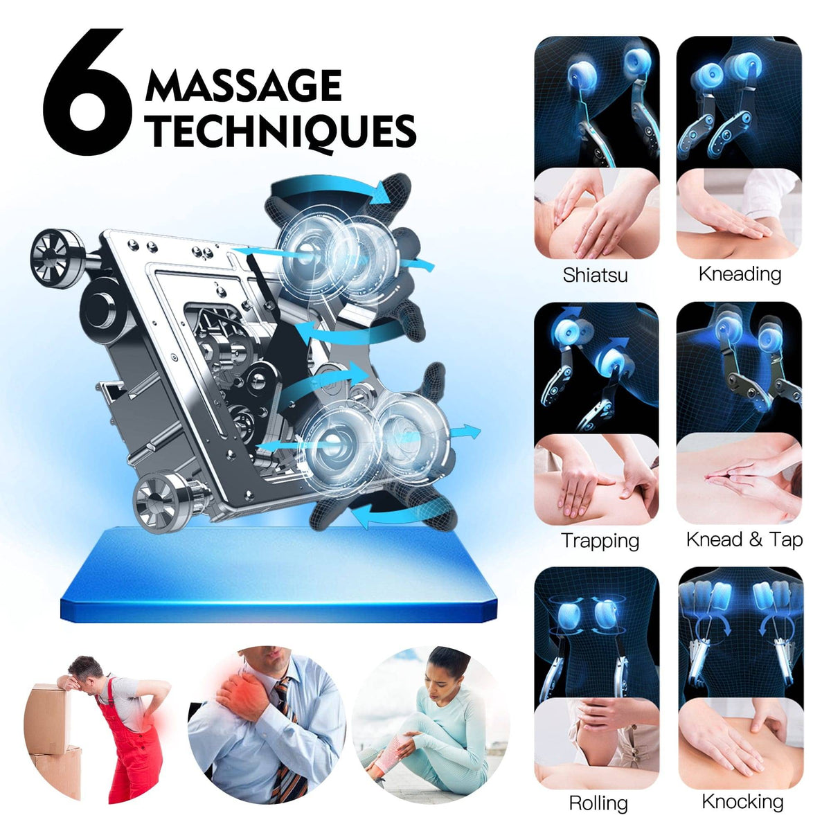 Kollecktiv 205 Zero Gravity 4D Massage Chair