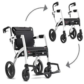 Rollz Motion 2.1 Rollator Walker & Wheelchair
