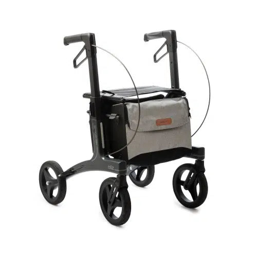 Rollz Air Carbon Fiber Rollator Walker with Seat
