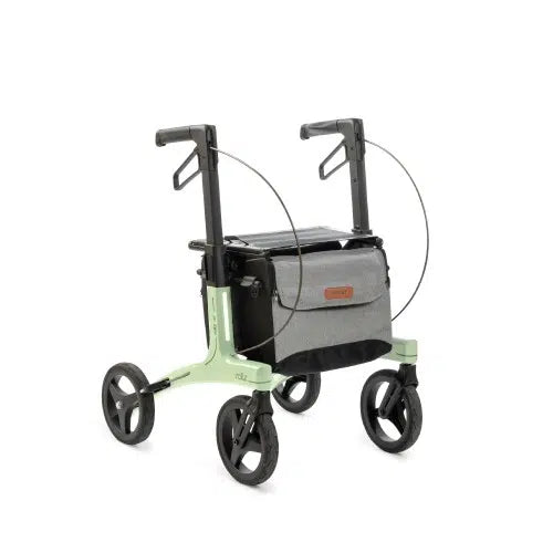 Rollz Air Carbon Fiber Rollator Walker with Seat