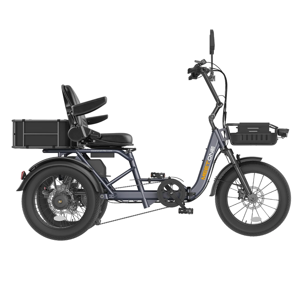 Meet One Breeze 2.0 Full Suspension Folding Electric Trike
