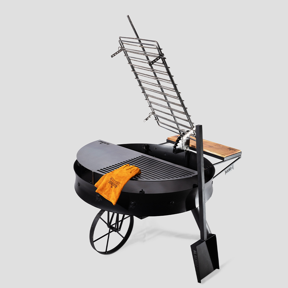 40-Inch Campero 100 Argentine Open Fire Grill – Outdoor BBQ Grill
