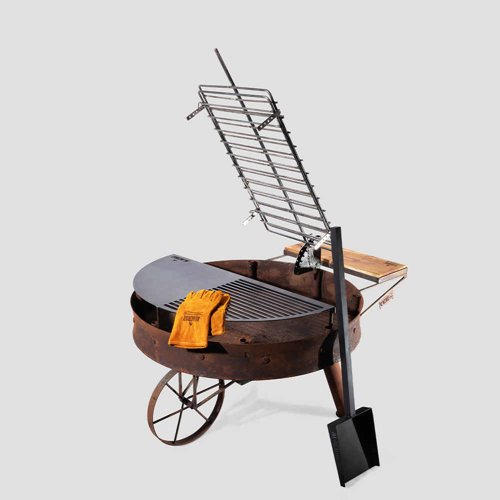 40-Inch Campero 100 Argentine Open Fire Grill – Outdoor BBQ Grill