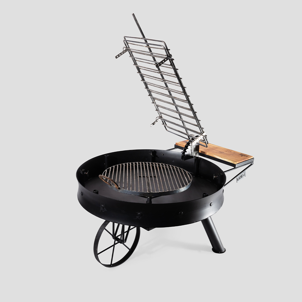 40-Inch Campero 100 Argentine Open Fire Grill – Outdoor BBQ Grill